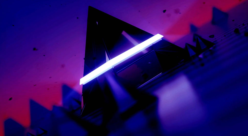 pyramid, space HD wallpaper
