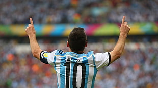 Lionel Messi 10, Lionel Messi, Argentina, soccer, men HD wallpaper