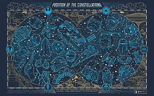 Position Of The Constellations HD wallpaper