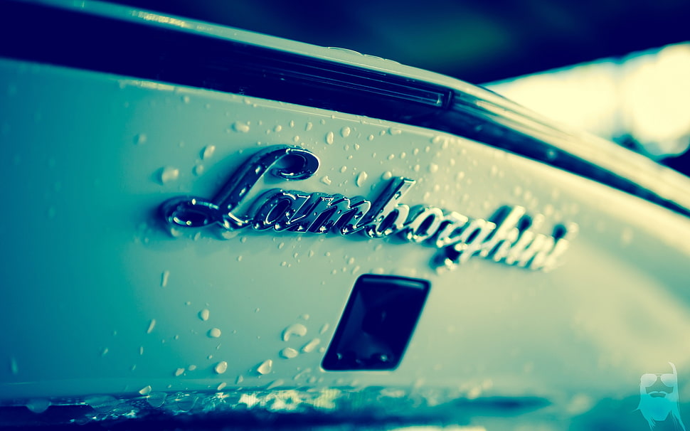 Lamborghini logo HD wallpaper