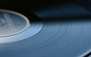 black vinyl record, vinyl, music