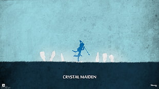 Crystal Maiden digital wallpaper