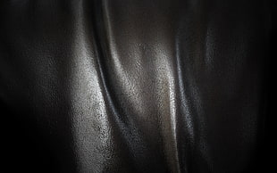 black leather textile HD wallpaper