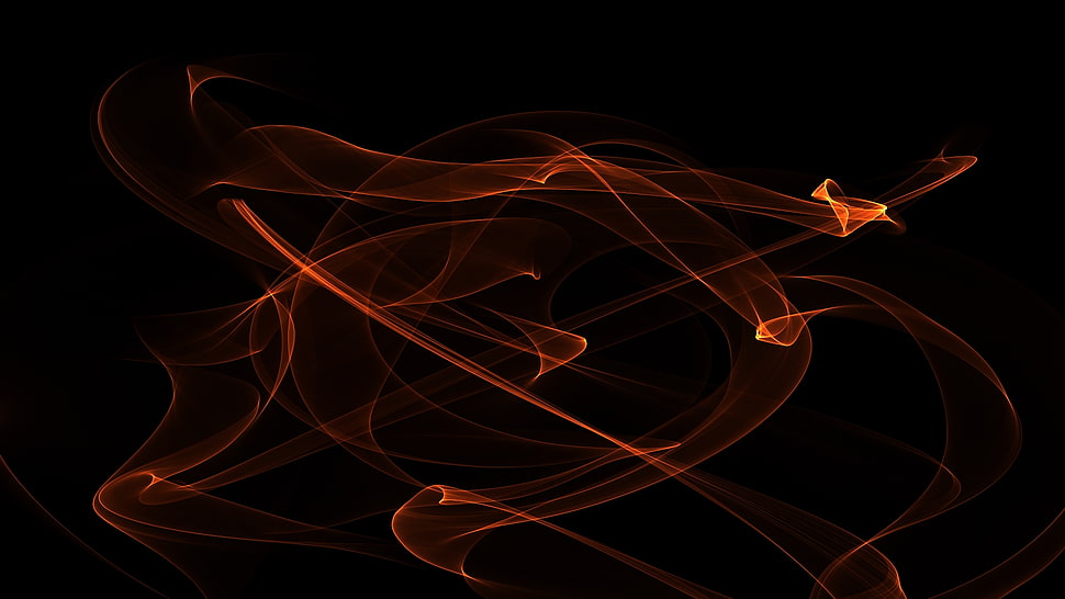 red flame graphics HD wallpaper