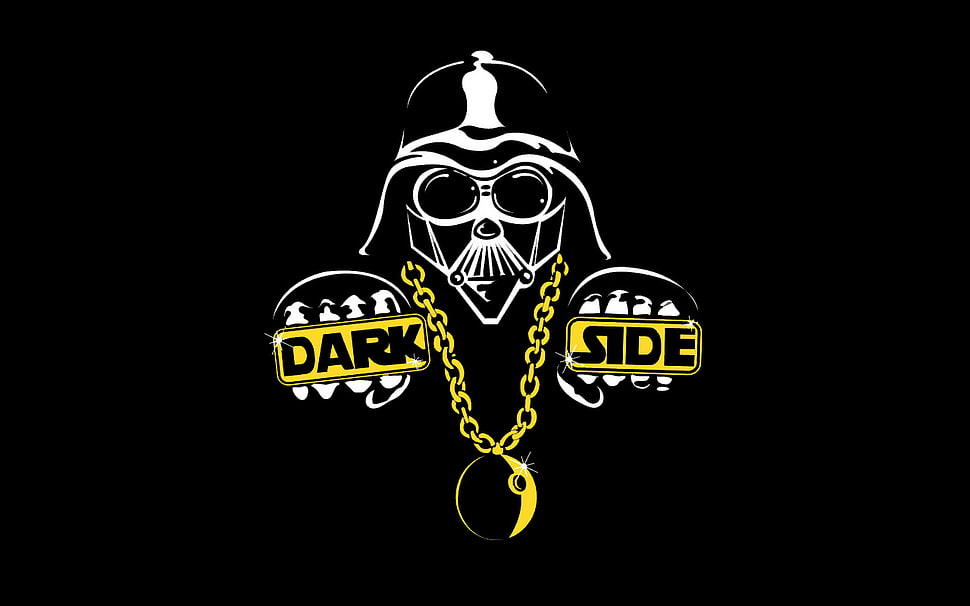 Darth Vader with Dark Side rings HD wallpaper