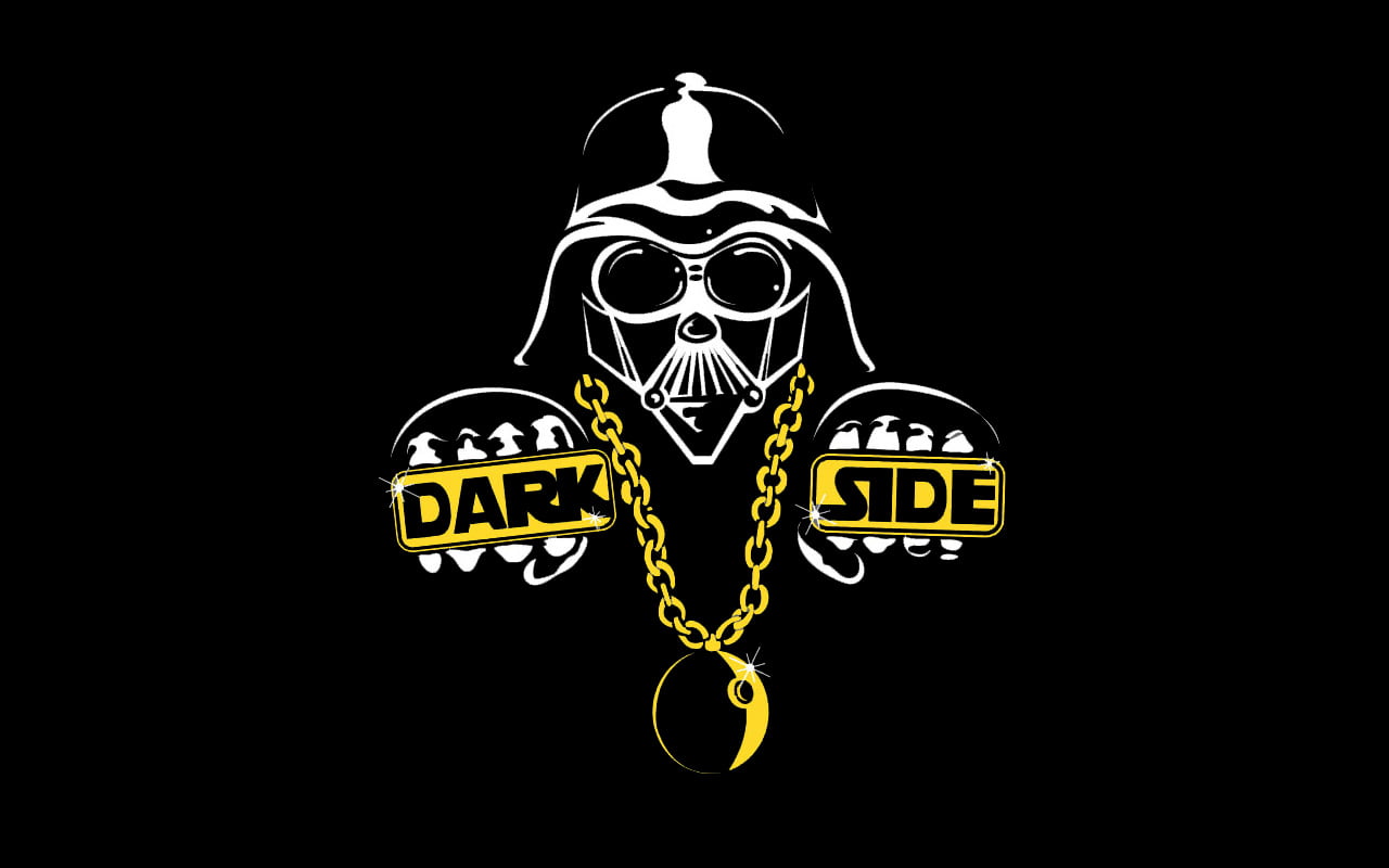 Darth Vader with Dark Side rings