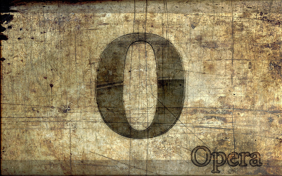 Opera logo HD wallpaper