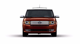 red Ford Flex SUV, car
