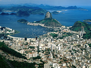 high rise buildings, Rio de Janeiro HD wallpaper