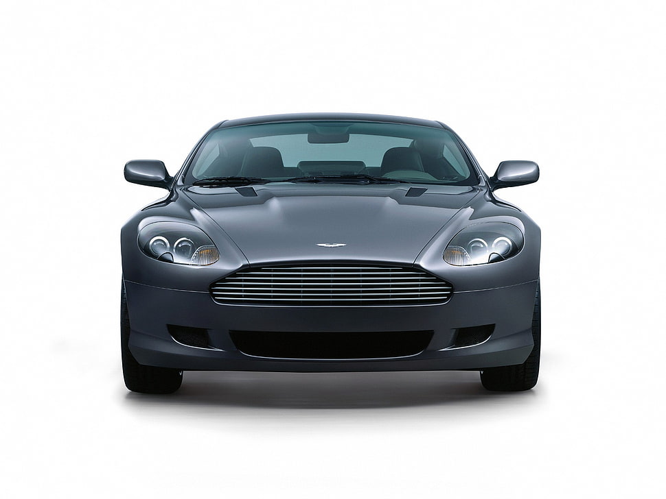 black luxury car HD wallpaper