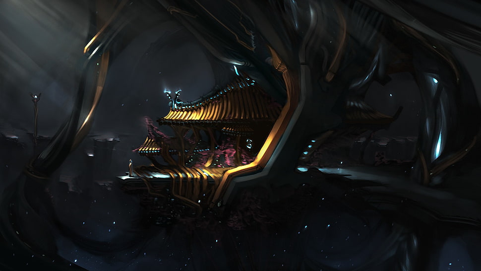 futuristic HD wallpaper