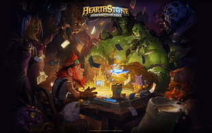 HearthStone game wallpaper, Hearthstone: Heroes of Warcraft, Blizzard Entertainment, Hearthstone, concept art