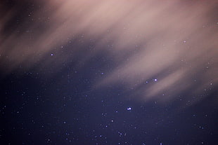 sky, stars, night, space