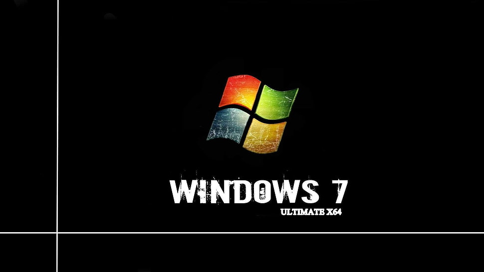 Windows 7 Ultimate X64 digital advertisement, Windows 7, technology HD wallpaper