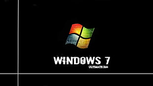 Windows 7 Ultimate X64 digital advertisement, Windows 7, technology HD wallpaper