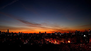 sunset phoot, city, sunset