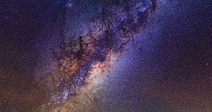 Milky Way wallpaper, stars, space HD wallpaper