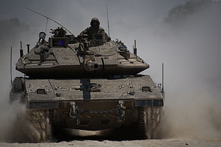 photo of military tank