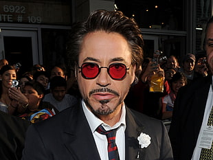 close-up photo of Robert Downey Jr.