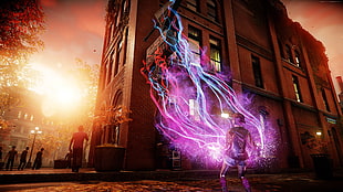 Infamous The Second Son poster HD wallpaper