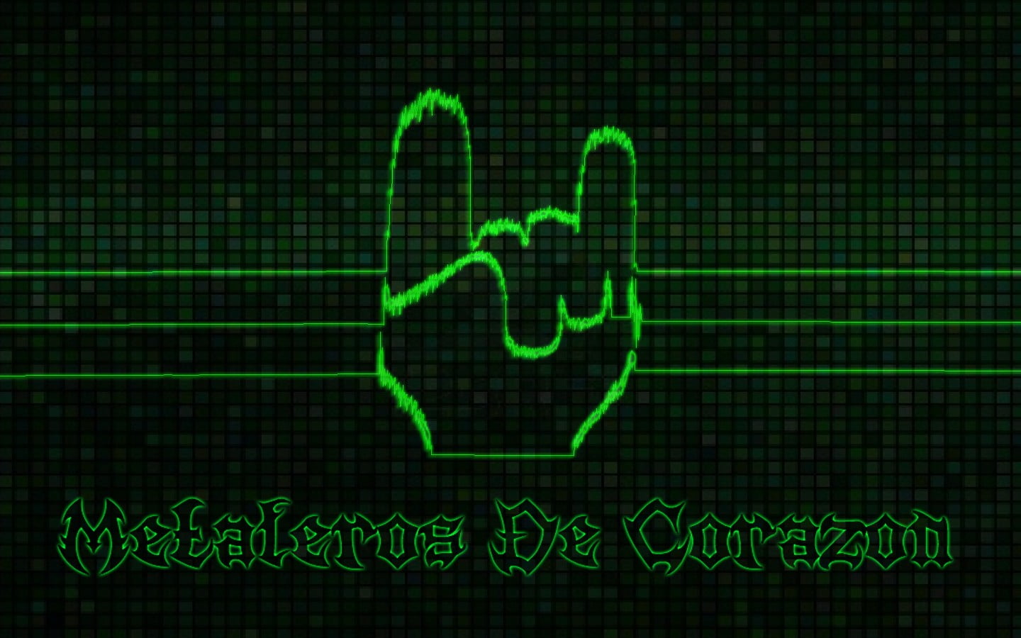 Metaleros De Corazon logo, metal music, alternative metal , heavy metal, thrash metal