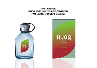 Hugo Boss perfume bottle