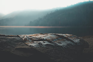 white and brown textile, blankets, environment, mist, haze HD wallpaper