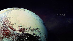 Pluto wallpaper, Pluto, space, planet