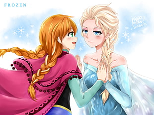 Disney Frozen Anna and Elsa