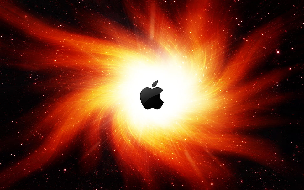 Apple logo HD wallpaper