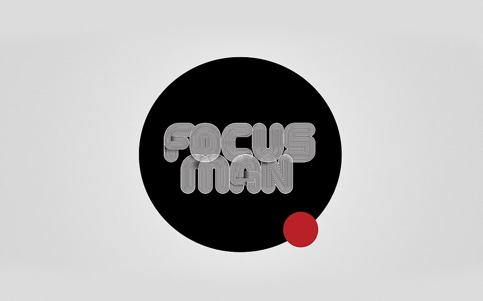 Focus Man logo HD wallpaper