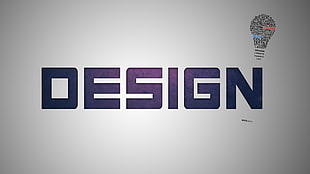 Design logo, typography HD wallpaper