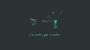 I'm nowhere you're nowhere text, Life Is Strange, video games, Gamer, vector