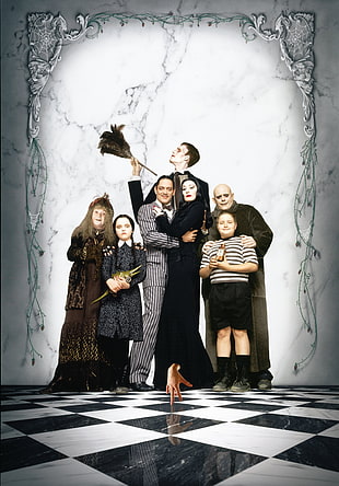 Addams family poster, Film posters, family, The Addams Family, hands HD wallpaper