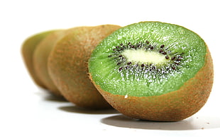 sliced Kiwi fruit