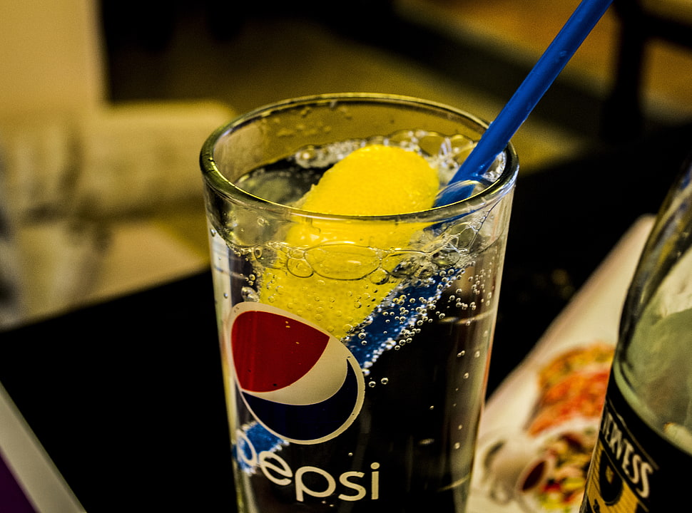 Pepsi with lemon HD wallpaper