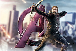Avengers Hawkeye wallpaper HD wallpaper