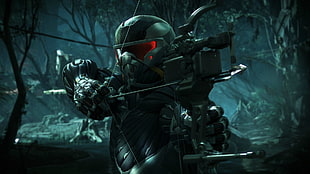 black and red motor scooter, Crysis 3, Crysis HD wallpaper