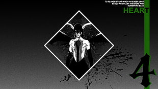anime character with wings illustration, Bleach, Ulquiorra Cifer, Arrancar, Murcielago Manga HD wallpaper