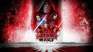 Star Wars The Last Jedi digital wallpaper