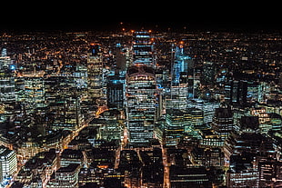 high-rise buildings, London, United kingdom, Skyscrapers HD wallpaper