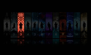 Doctor Who, reflection HD wallpaper