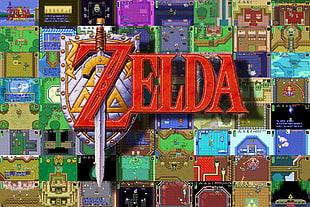 The Legend of Zelda game poster, video games, The Legend of Zelda