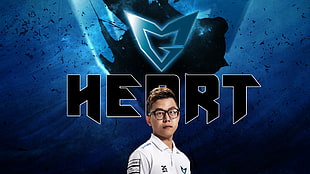 Heart from Samsung White wallpaper, League of Legends, LCS, Samsung Blue, SSB Heart