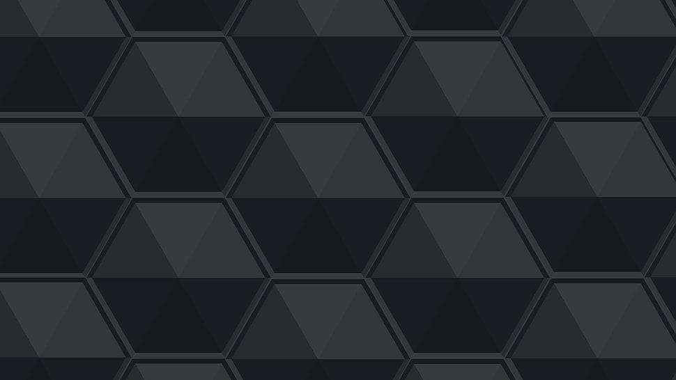 geometry, low poly, pattern, metal HD wallpaper