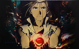 Edward Elric, anime, Full Metal Alchemist, Van Hohenheim HD wallpaper