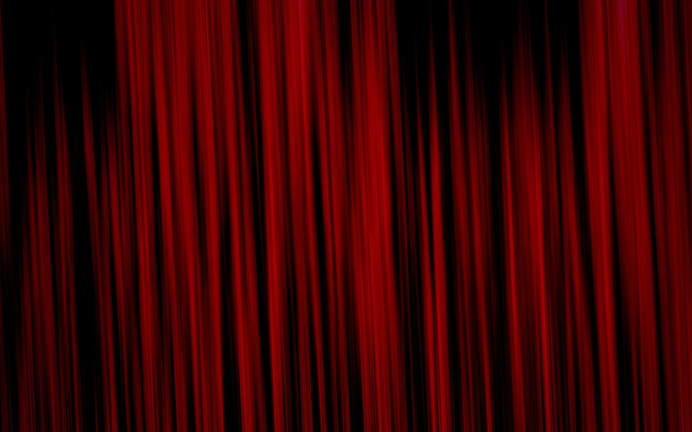 red curtain HD wallpaper