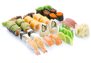 Sushi,  Caviar,  Seafood,  Rice