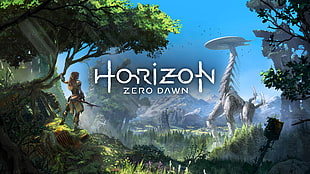 Horizon Zero Dawn digital wallpaper