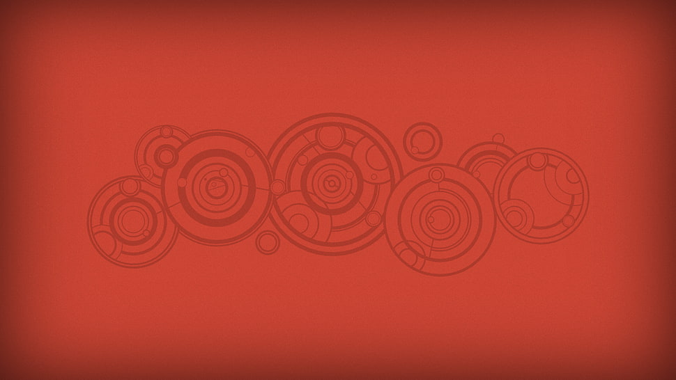 round red and grey HD wallpaper, Doctor Who HD wallpaper